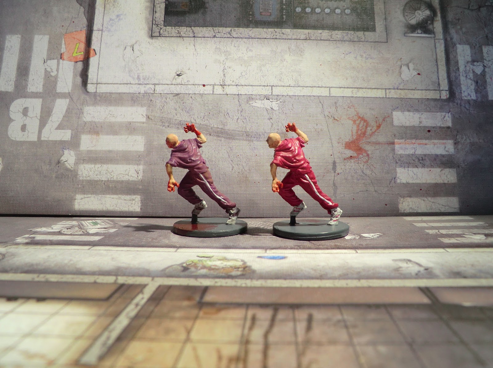 Zombicide! Zombicide! Jogging Zombies II (Painted Runners)