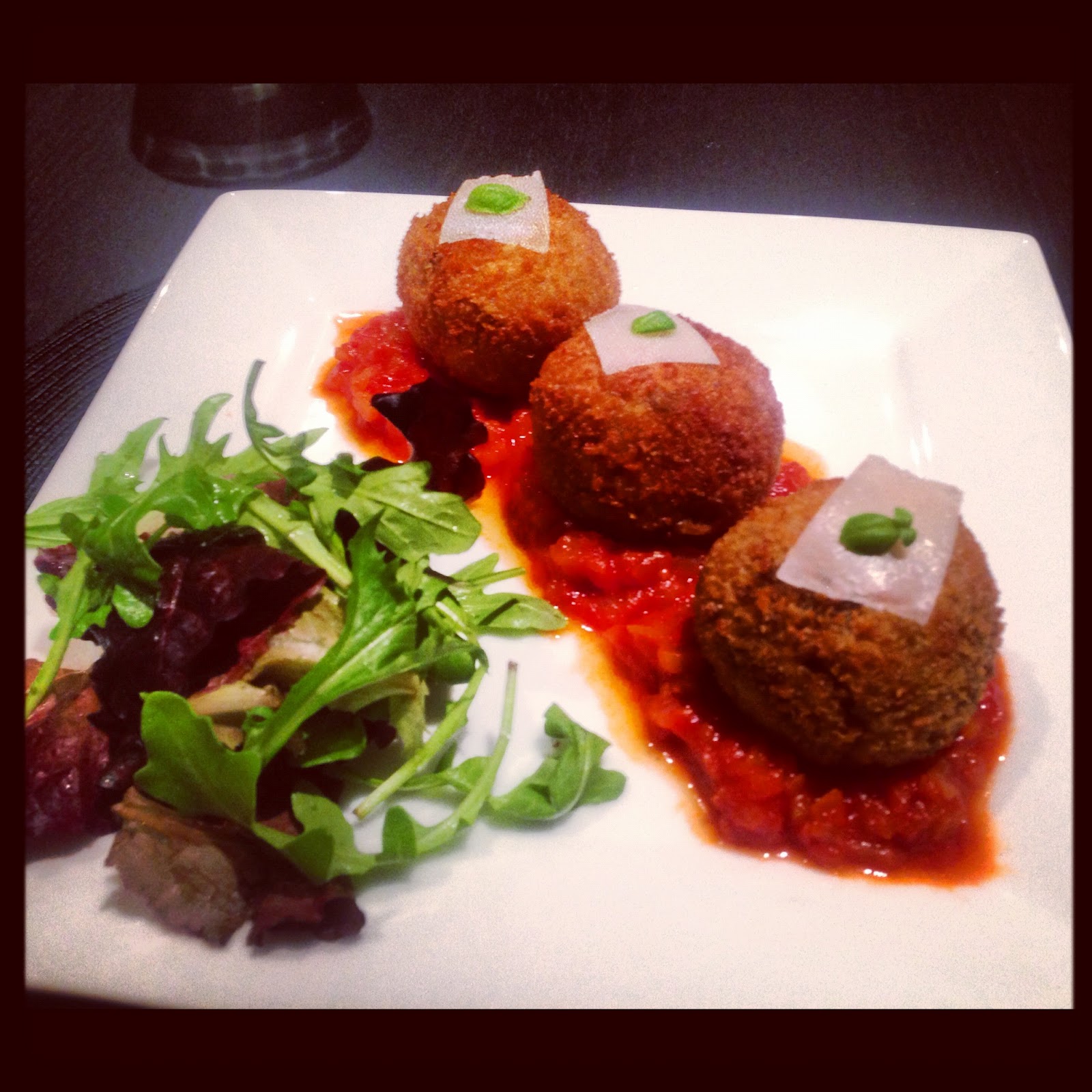 The Hungry Boyfriend Gluten Free Arancini (Risotto balls)