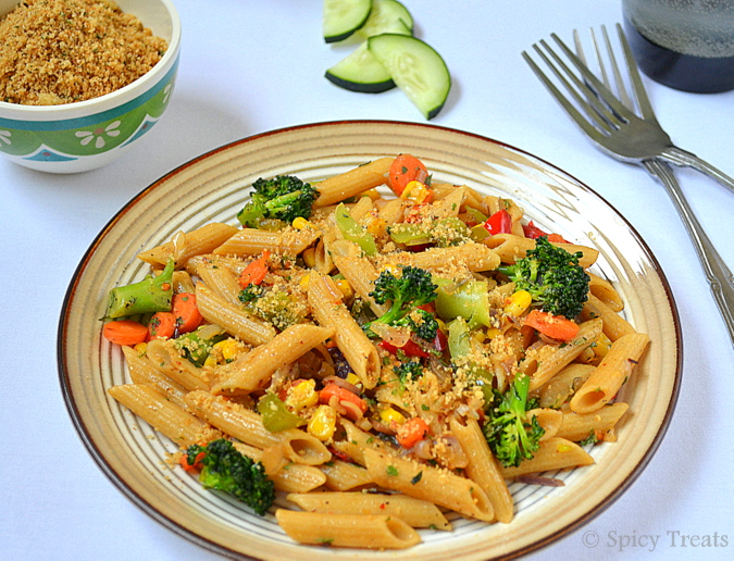 Spicy Treats Vegetable Whole Grain Pasta / Vegetable Penne Pasta