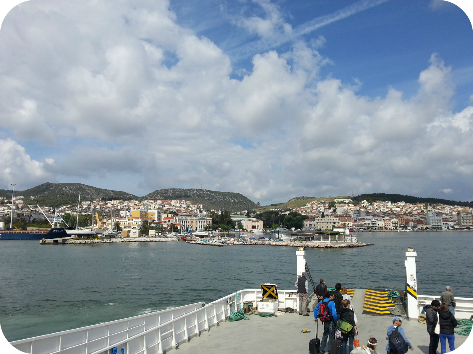 feribottan midilii lesvos overview
