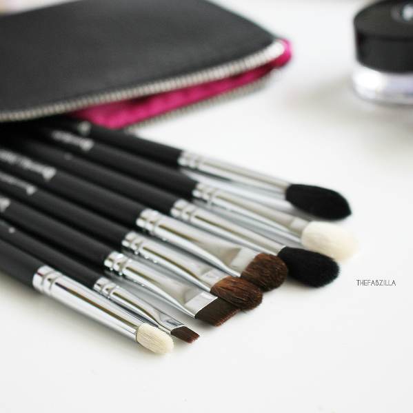 BEAUTY JUNKEES 8PIECE EYE BRUSH SET Review, Photos, FOTD thefabzilla