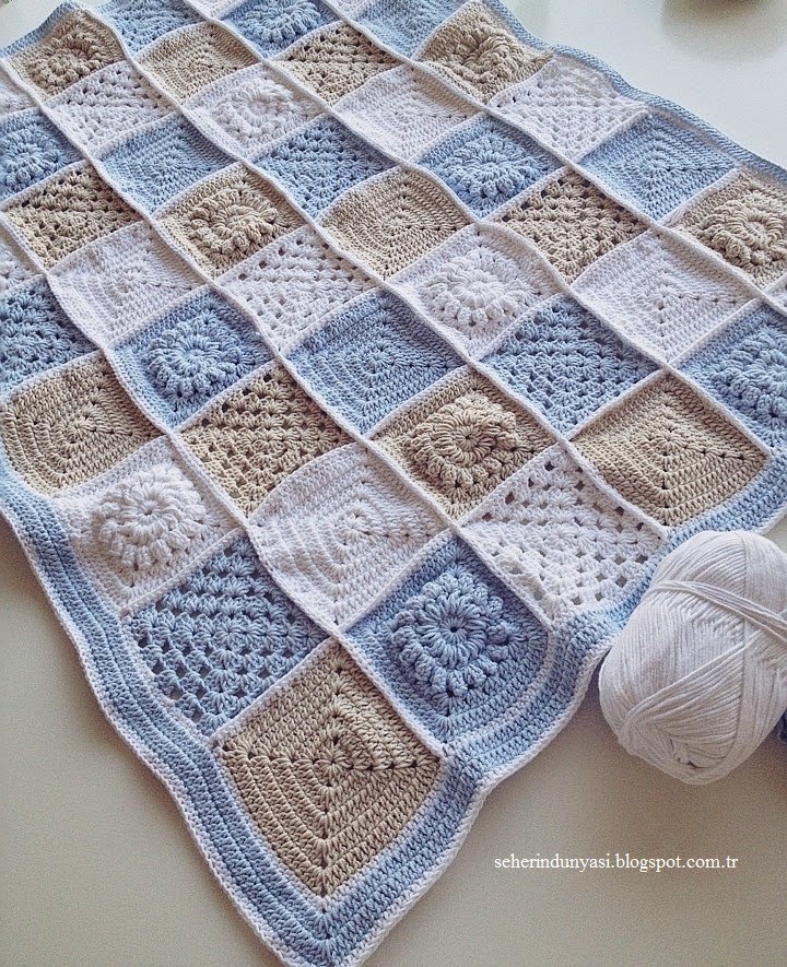 SEHERİN DÜNYASI.. Erkek Bebek Battaniyesi