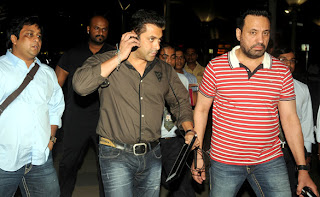 Salman Khan snapped at Domestic Airport