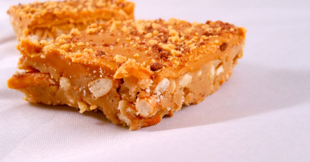 An Experimental Baker Peanut Butter Scotch Bars