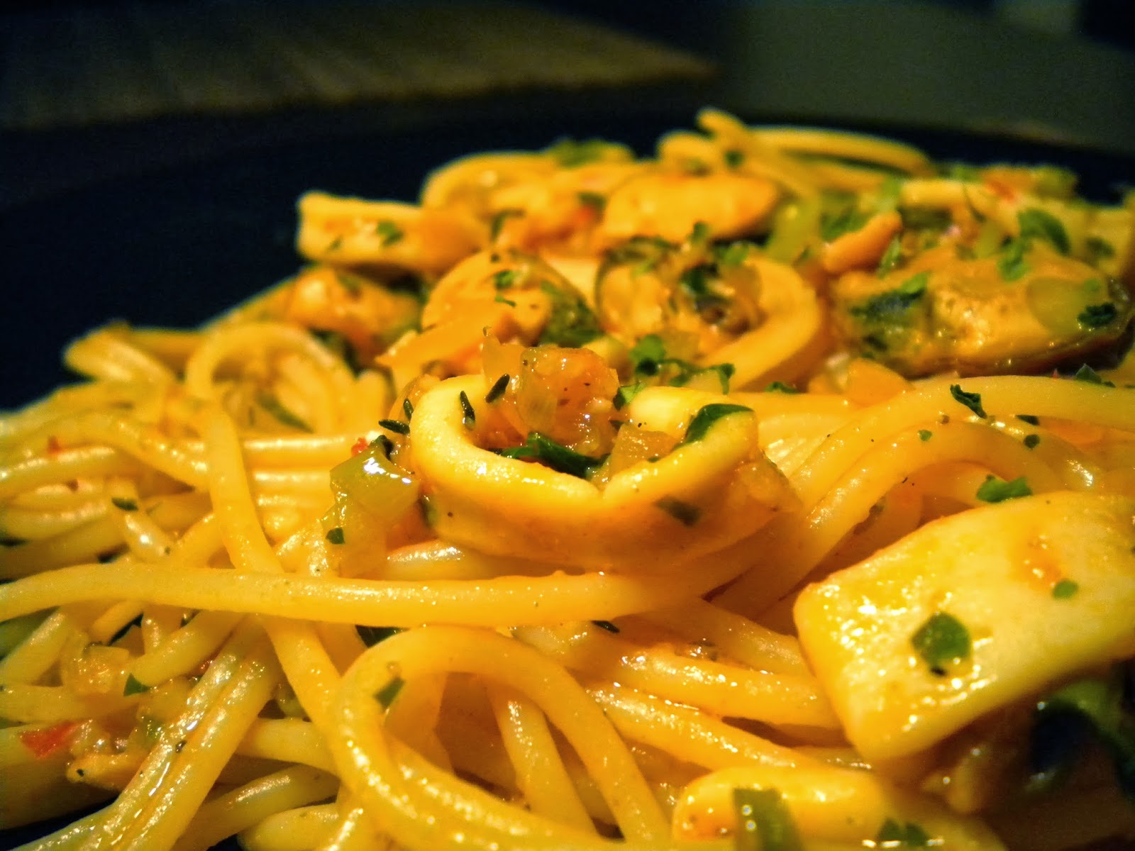 Cookingaround Seafood Medley Pasta Recipe