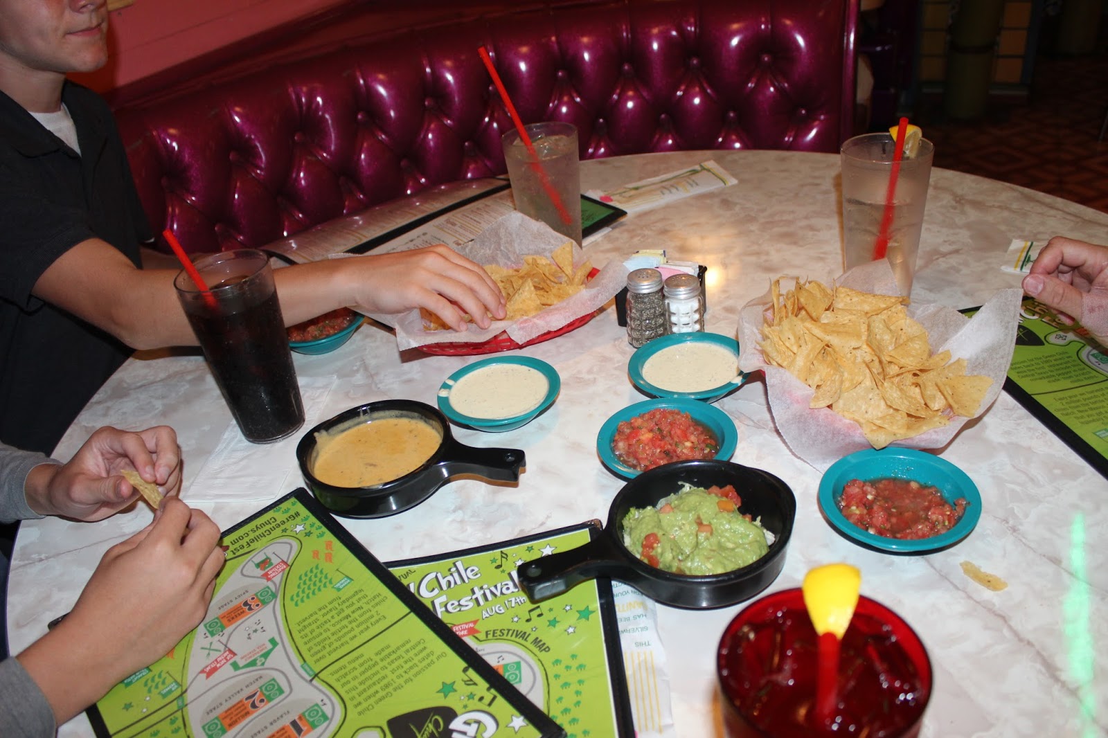 Chuy's North Hills Green Chile Festival August 17th September 6th