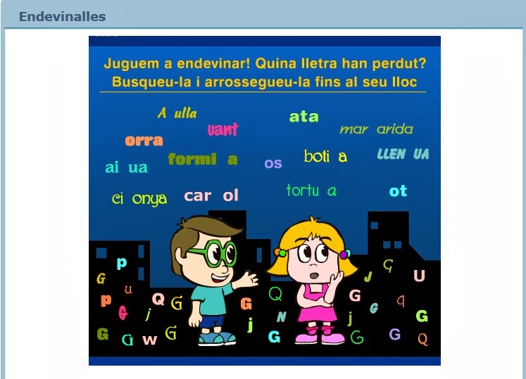 http://www.edu365.cat/primaria/muds/catala/endevinalles/index.htm