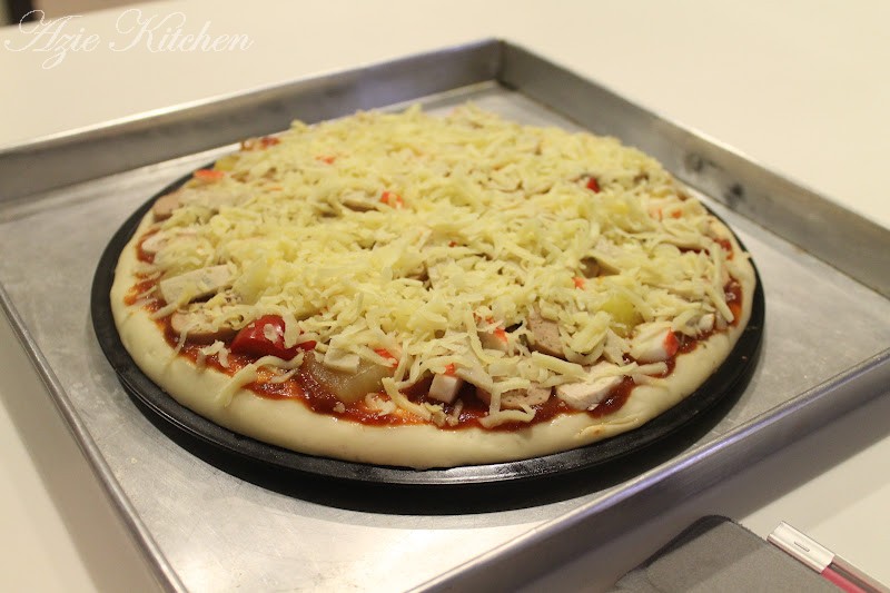 Pizza Nur Qaseh Yang Yummy Azie Kitchen