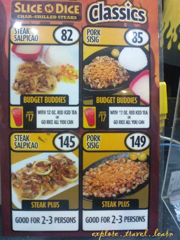 explore . travel . learn SLICE N' DICE