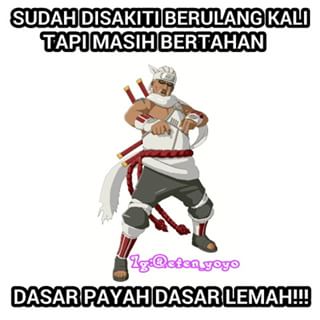 Gambar Meme Komik Naruto Lucu Indonesia