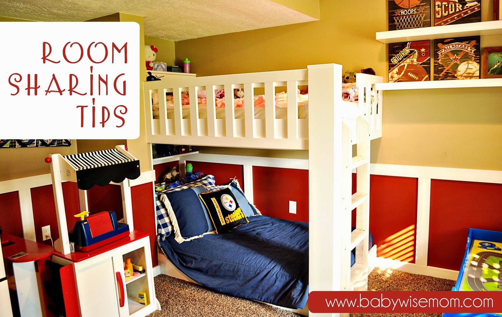Room Sharing {9 Tips} Chronicles of a Babywise Mom