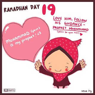 cute doodle ramadhan