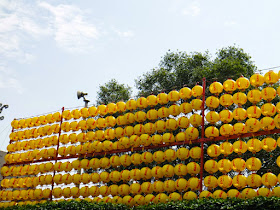 Longshan Temple Lanterns Taipei Taiwan