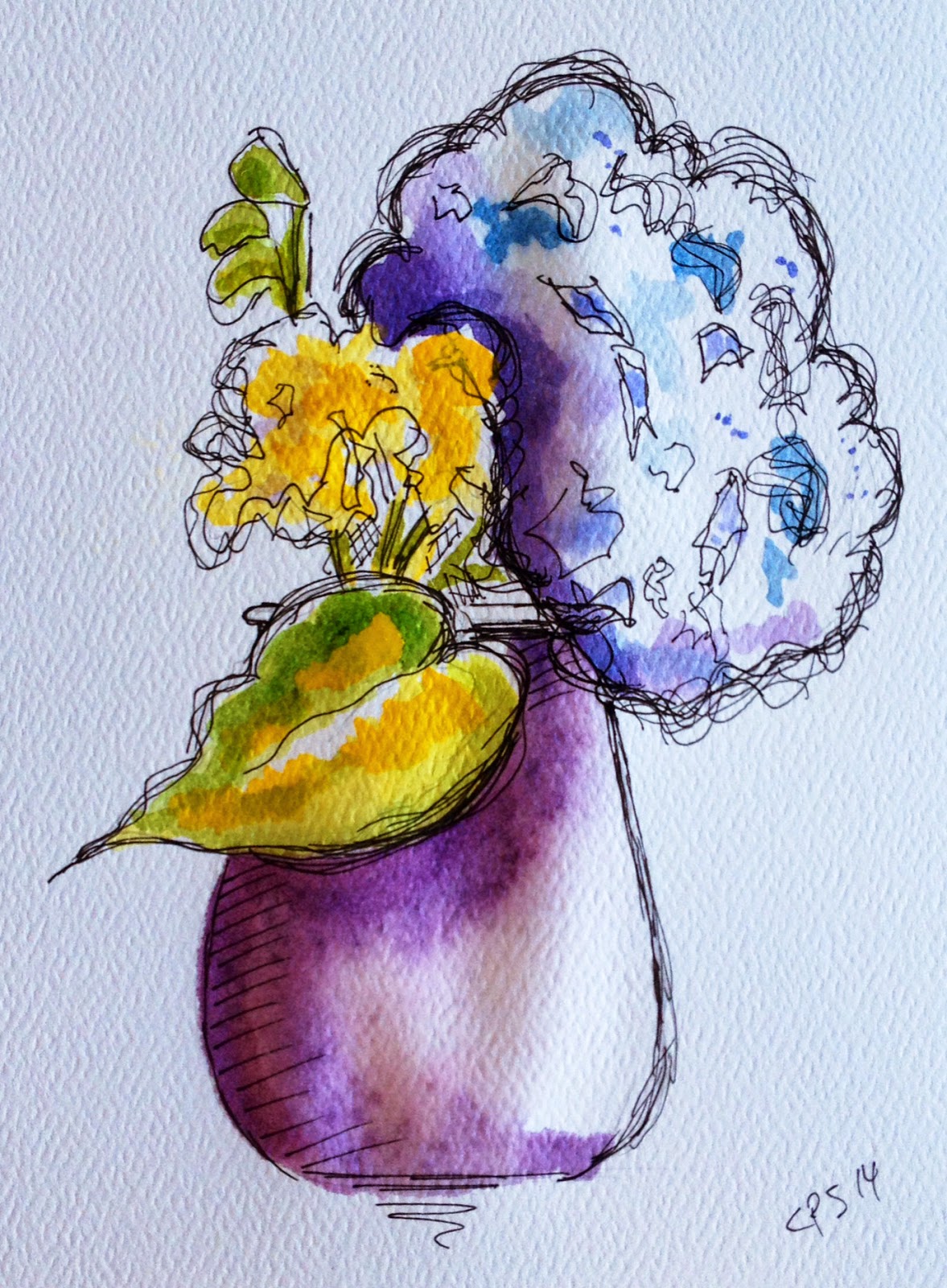 How To Draw A Hydrangea The Illustrai