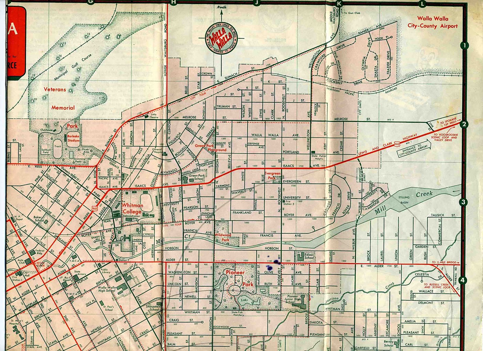 Walla Walla Washington Zip Code Map United States Map