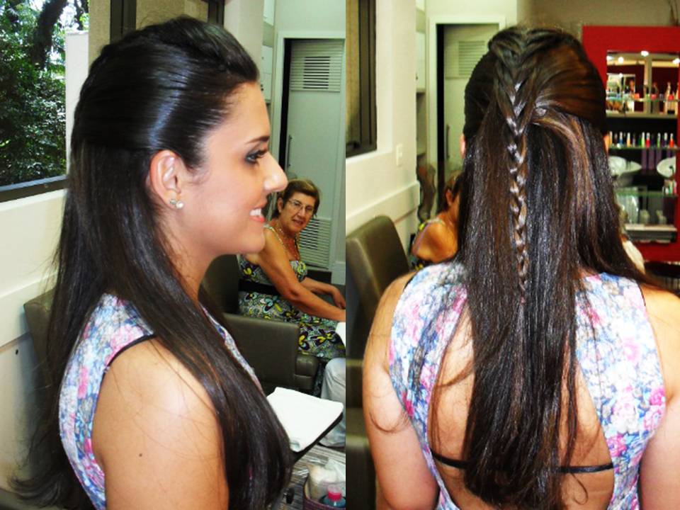 Penteados para Festas e Formaturas  Hairstyle for Parties and Graduation 