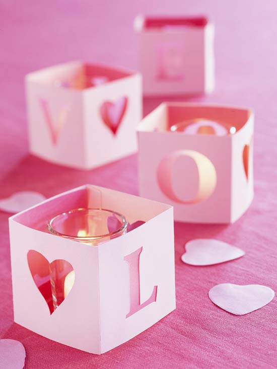 Beautiful Candles For Valentine’s Day Decoration Interior Design