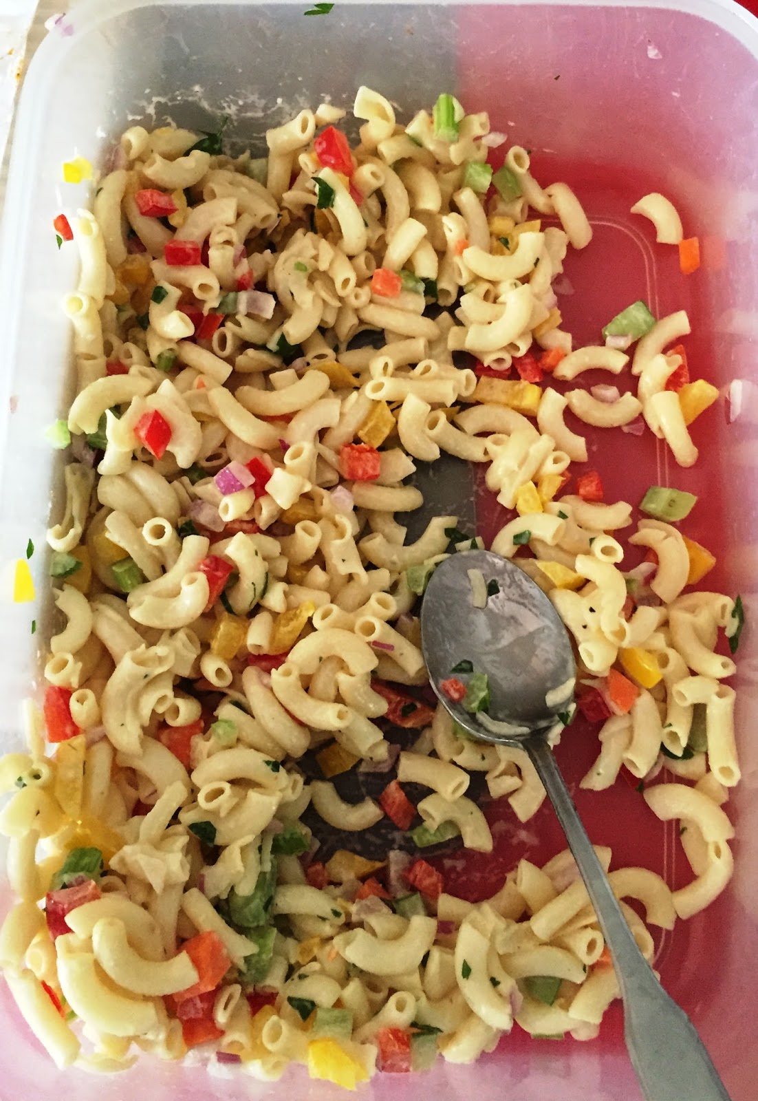 A Couple in the Kitchen: M.'s Perfect Pasta Salad