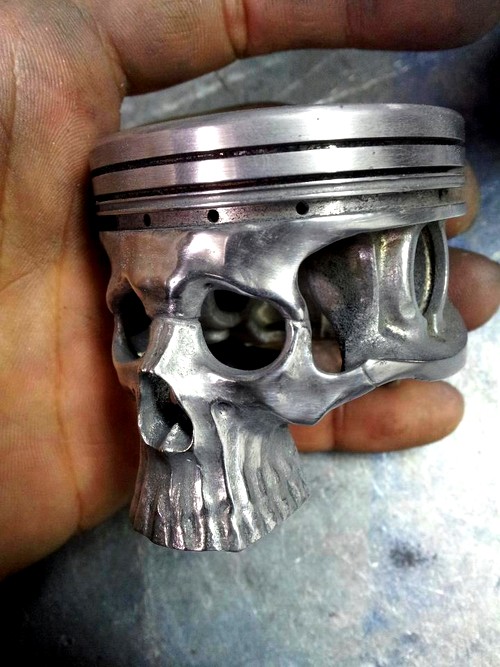 Gravure Piston+Skull