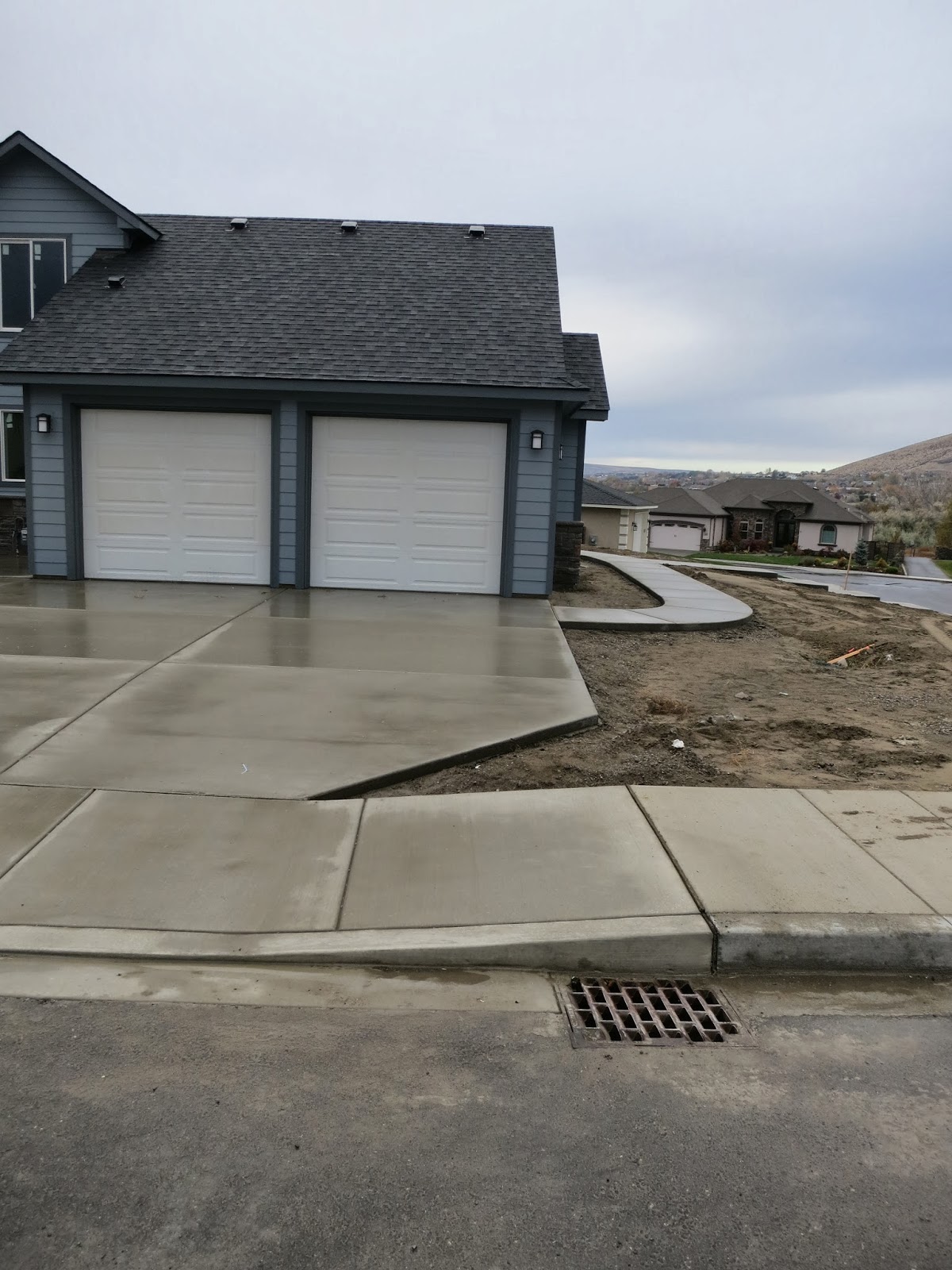 Another Scherpelz House Driveway Pour And Much Interior Work