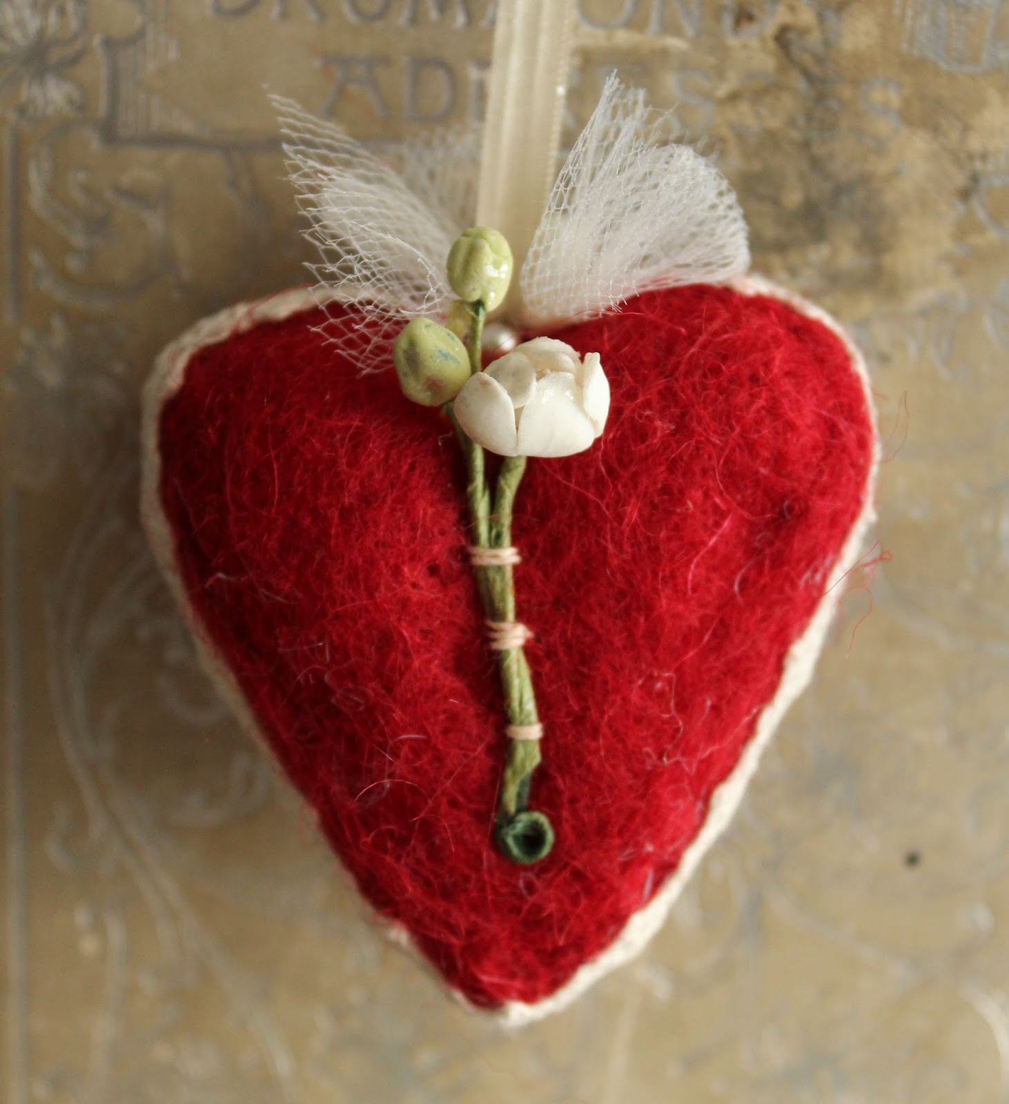 the adventures of bluegirlxo needle felted hearts in the shop....