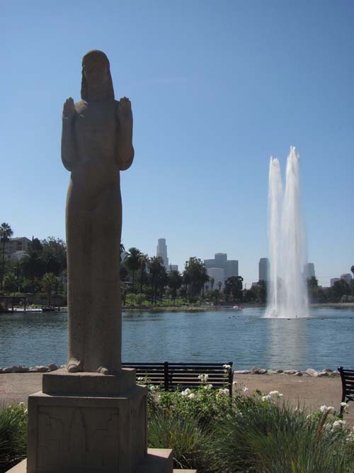 Out & About--Walking (and Rowing) through the History of Echo Park Lake