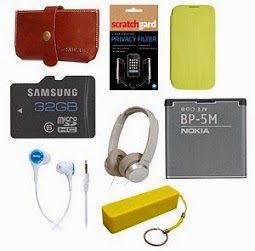 Huge Discount Up to 98%  on Mobile Accessories (Cases, Covers, Screen Guards, Headphones, Memory Cards, Bluetooth Headsets & much more) @ Flipkart