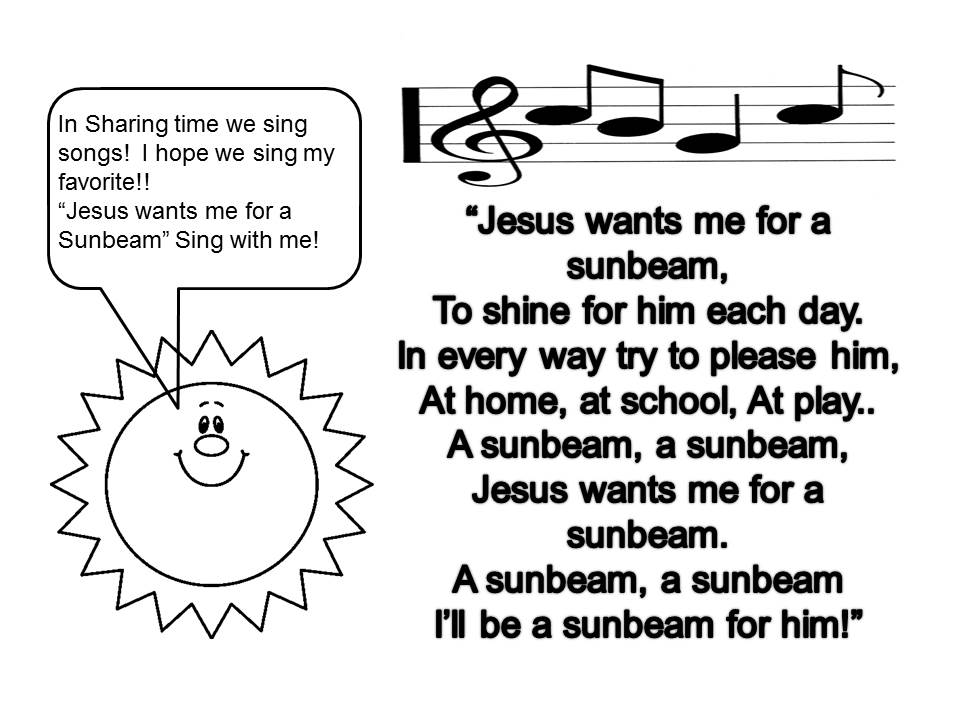 Pathways to Primary, Come Follow Me for families to Sunbeams
