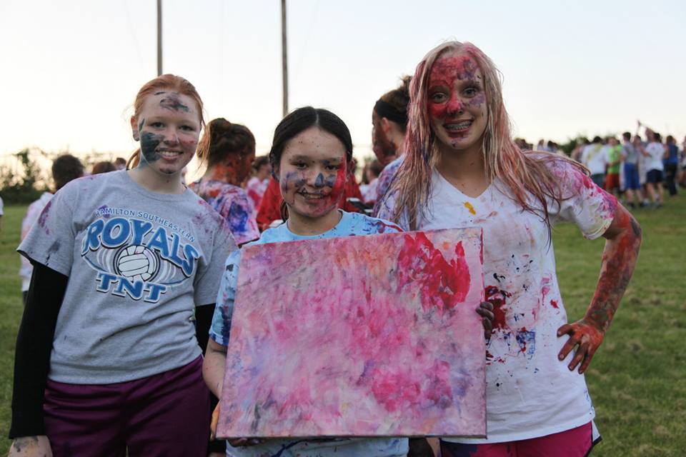 Overlap Wyld Life Paint War!