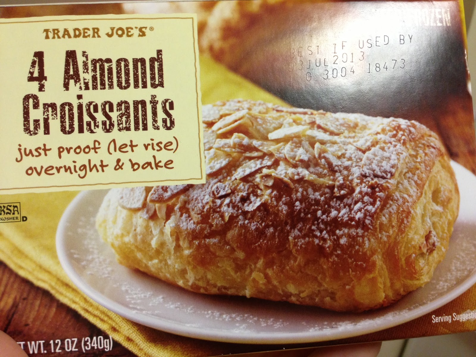 Beany Malone Trader Joe's Almond Croissants