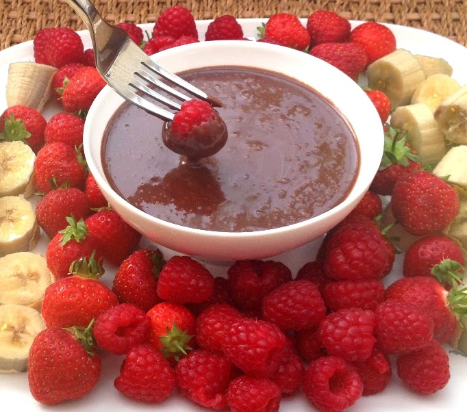 The Crispy Crouton Barbecue Dessert Idea Chocolate Fondue