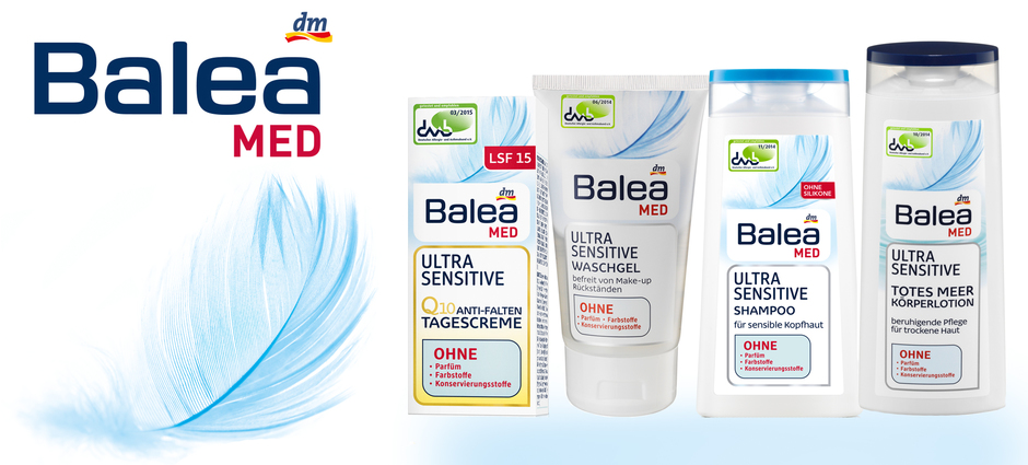 Balea MED Ultra Sensitive im neuen Look | Carignio's Blog