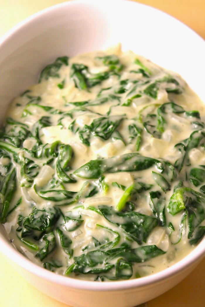 Steakhouse Creamed Spinach | Boy Meets Bowl
