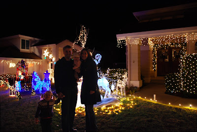 All Things Elise & Alina: Rocklin Christmas Lights at Pebble Creek and