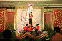 ksatria lion dragon dance troupe surabaya - liong