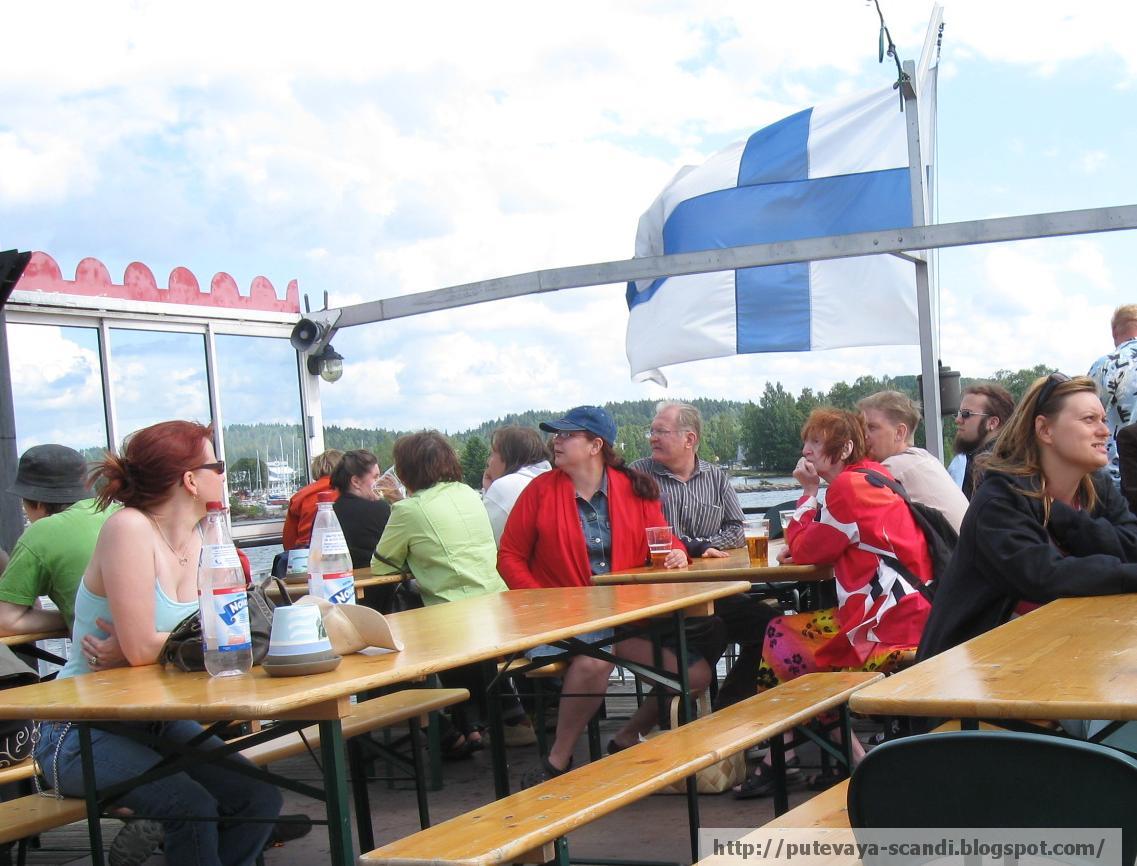 плавание по озеру Весиярви