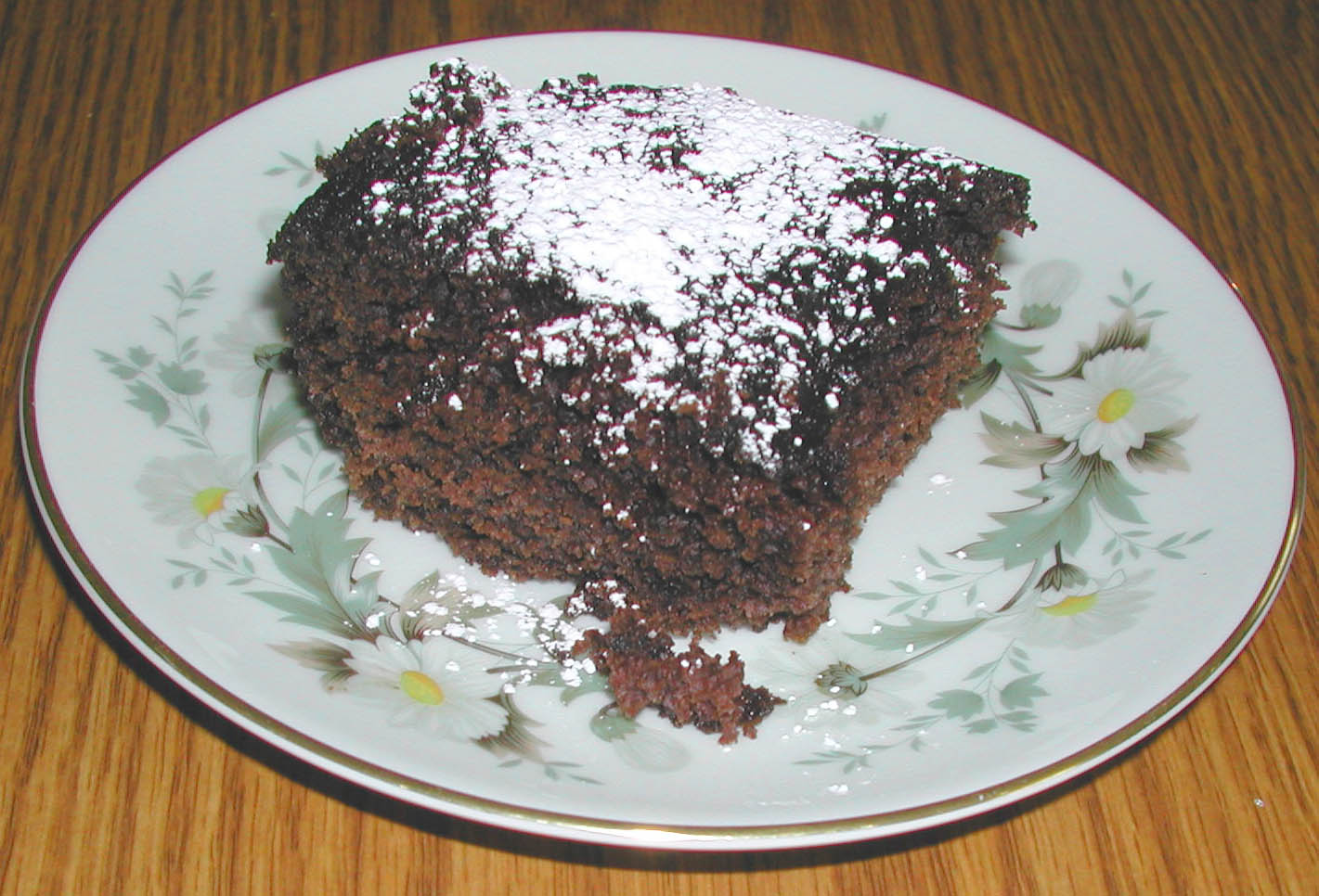 The Iowa Housewife Make in The Pan Chocolate Cake