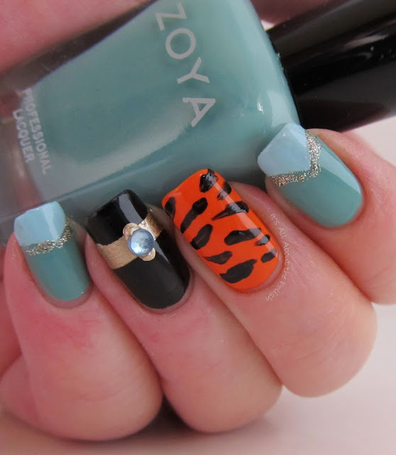 It's all about the polish Disney Princess Jasmine Nails