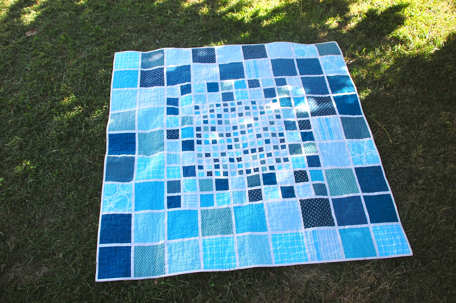 Lady Harvatine Mosaic Lap Quilt