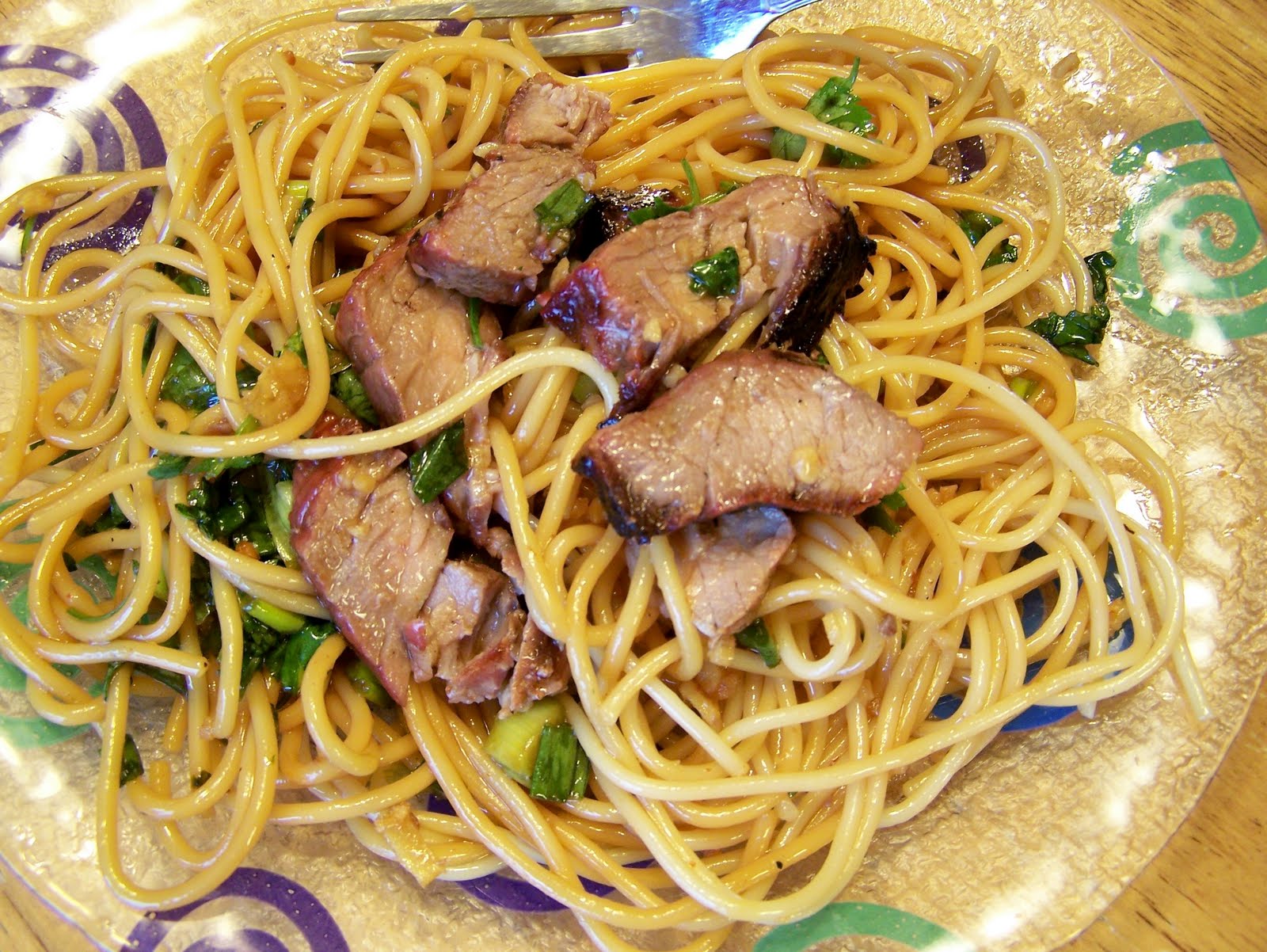 Diary of a Recipe Addict Beef Noodle Salad Bowls