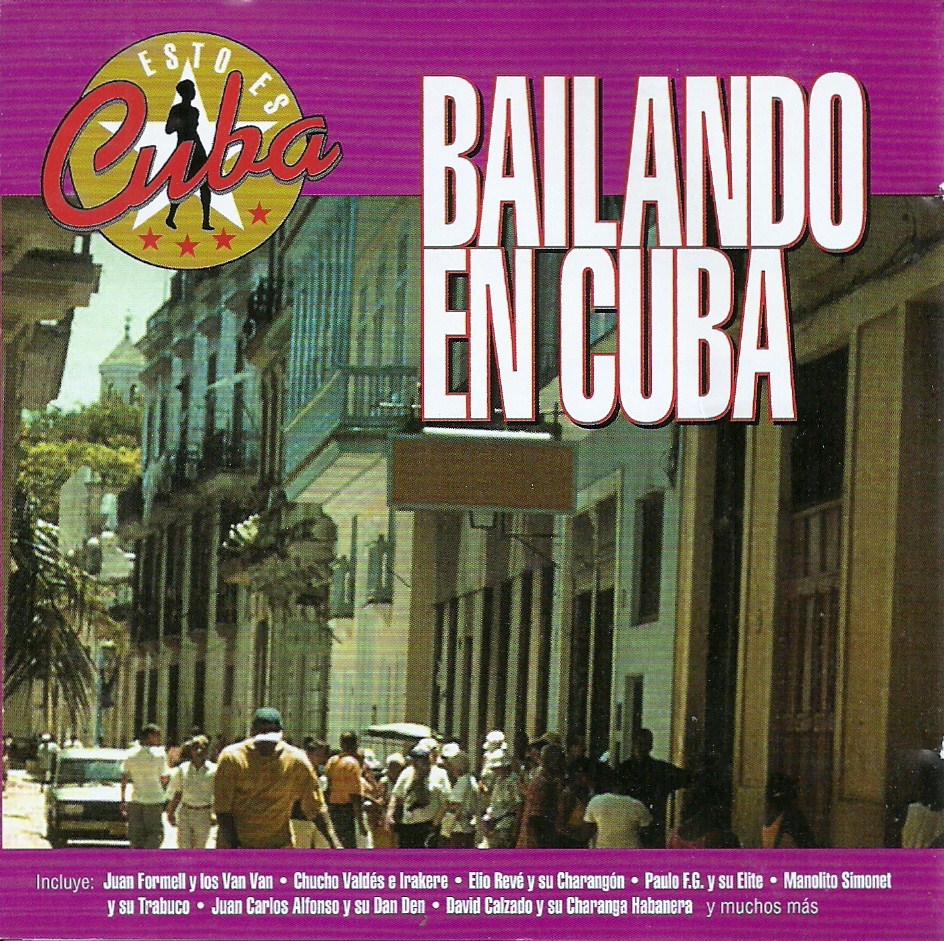 Antologia de la Música Cubana : Bailando en cuba    Portada