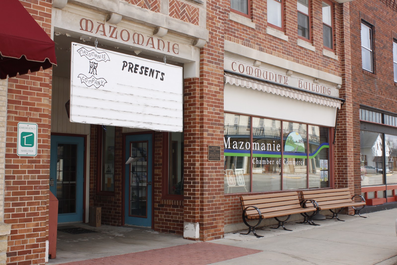 Wisconsin Historical Markers Heritage 113 Historic District (Mazomanie)