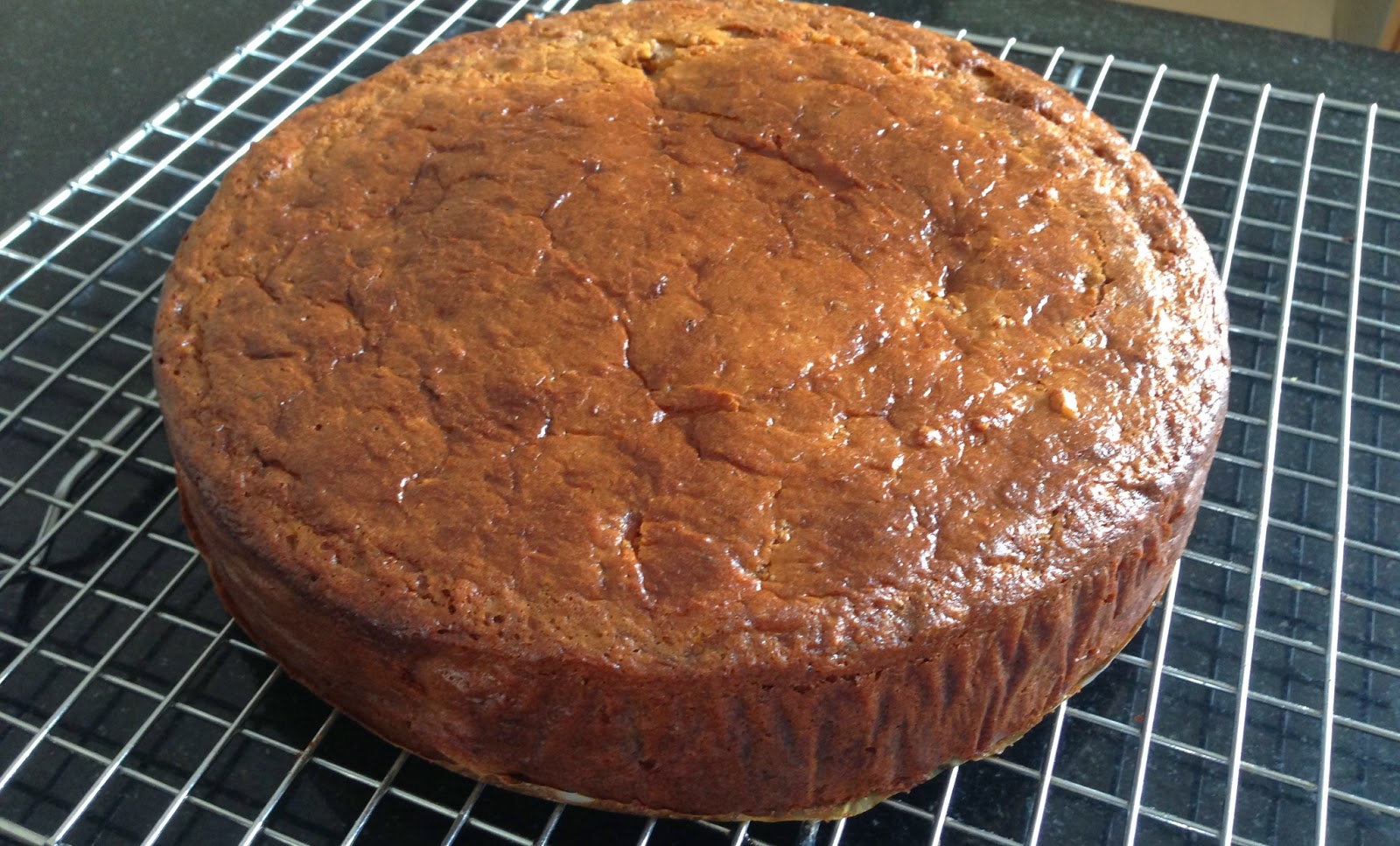 Grabbing life by the kettlebells... Carrot Cake..