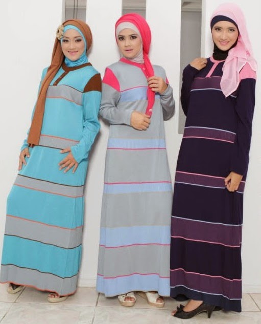 gamis kaos muslimah