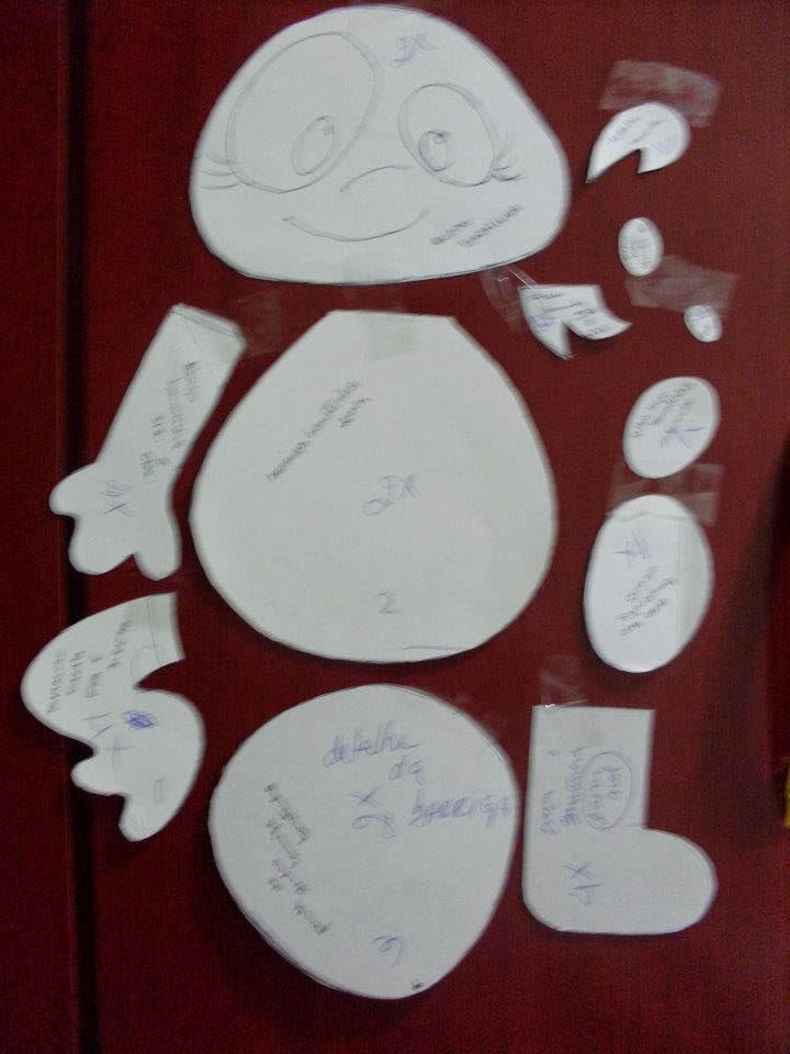 Art's by Catita: Moldes Turma da Galinha Pintadinha