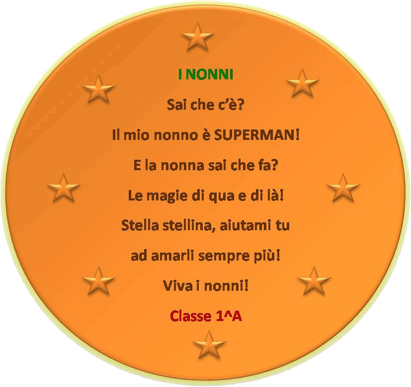 POESIA FESTA dei NONNI 1^A