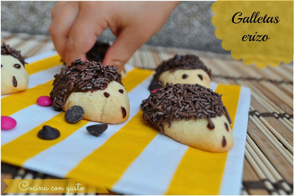 Galletas "muy Monas" Y Galletas De Erizo
