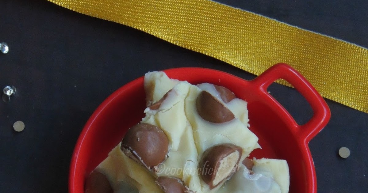 White Chocolate Maltesers Fudge Cook N Click
