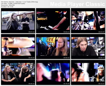 Warmen-Live Mtv3,Finland 2004~interview,live & video clips