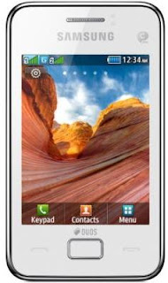 Samsung Star 3 Duos S5222 white color